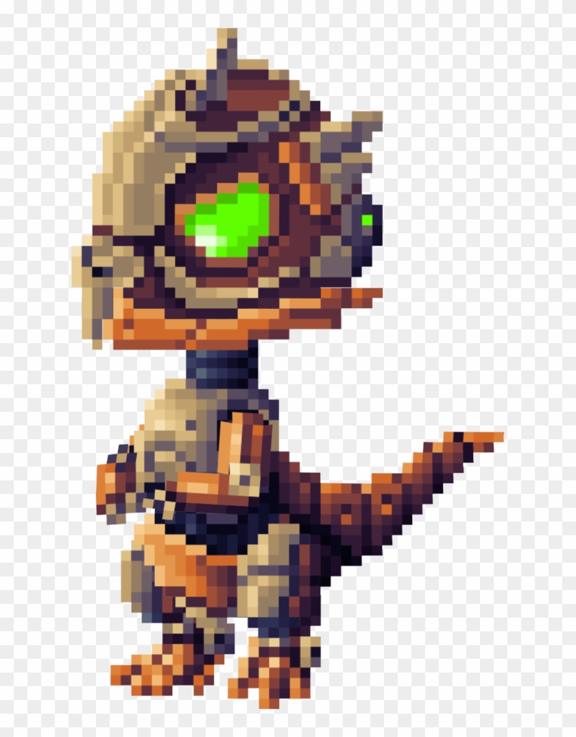 Droid Dragon Baby - Cartoon Clipart