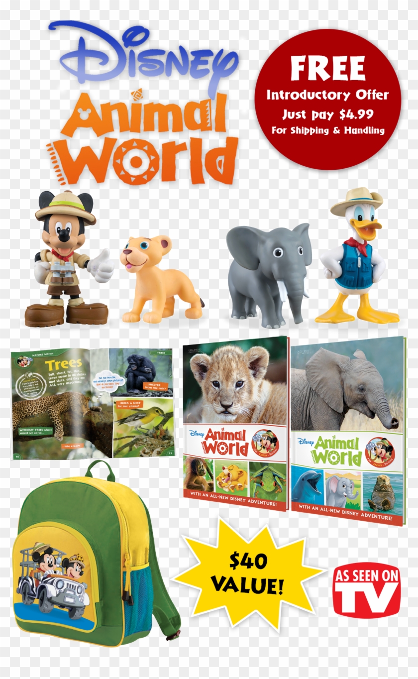 Join Mickey Mouse On The Adventure Of A Lifetime - Animal Figure Clipart #4675068