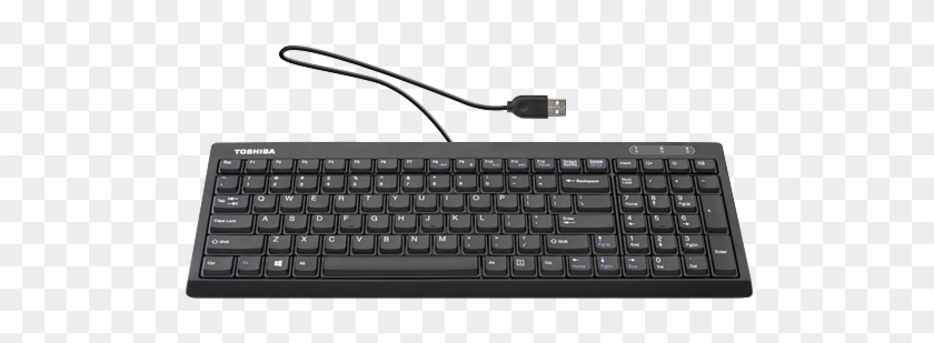 Toshiba Usb Keyboard With 10 Keys - Computer Keyboard Clipart