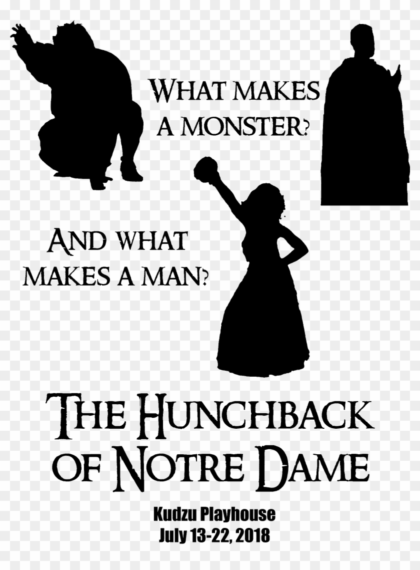 What Makes A Monster, And What Makes A Man - Notre Dame What Makes A Monster Clipart #4675663