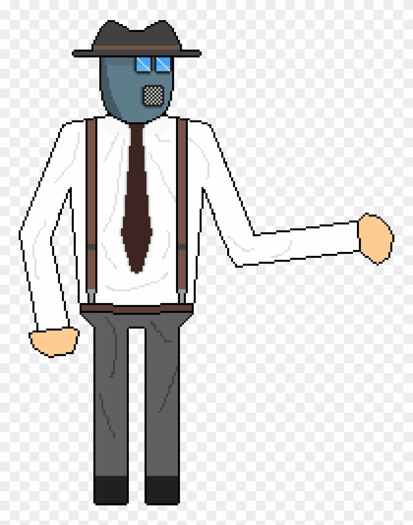 Detective Roberts - Cartoon Clipart