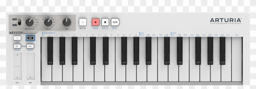 Redefining The Portable Keyboard Experience - Arturia Keystep Vs Minilab Clipart