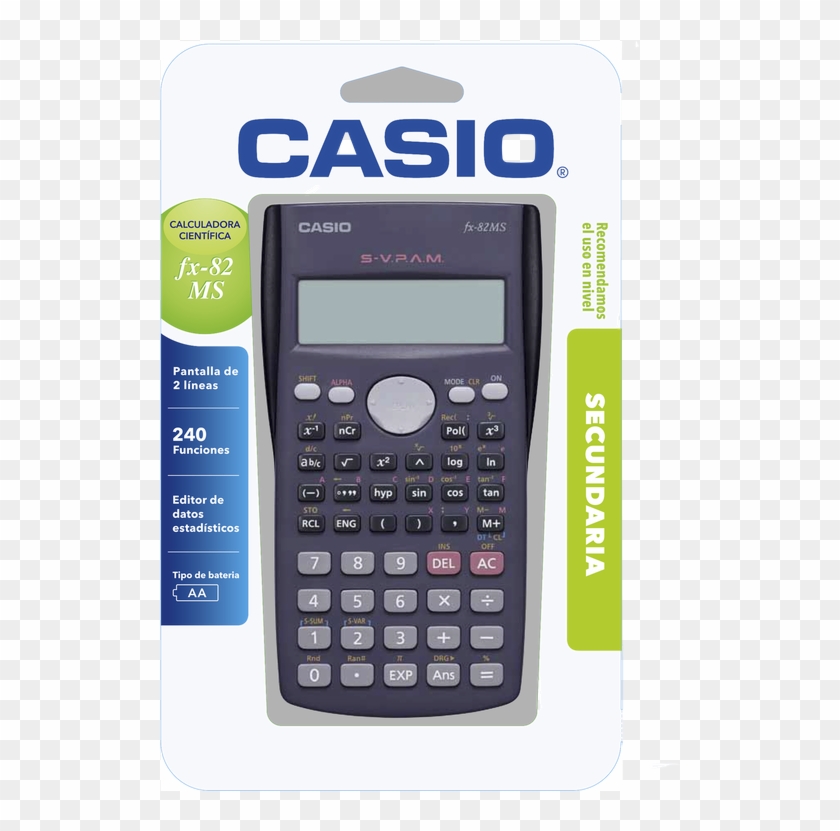 Nombre Del Producto - 82 Ms Scientific Calculator Clipart #4676160