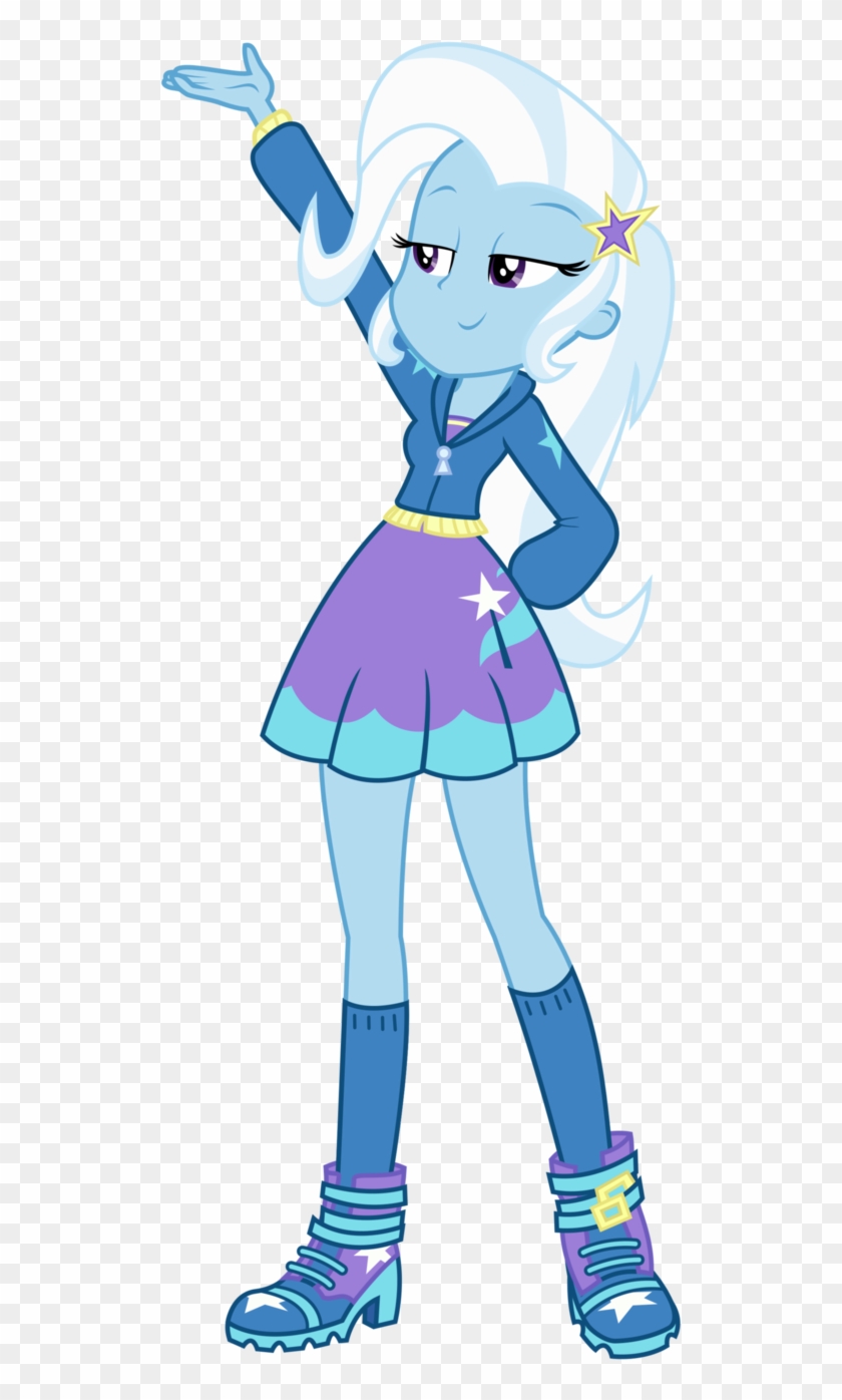 Trixie Declares This As The Fantastic Finale Of Mythos' - My Little Pony Equestria Girls Trixie Clipart #4676430