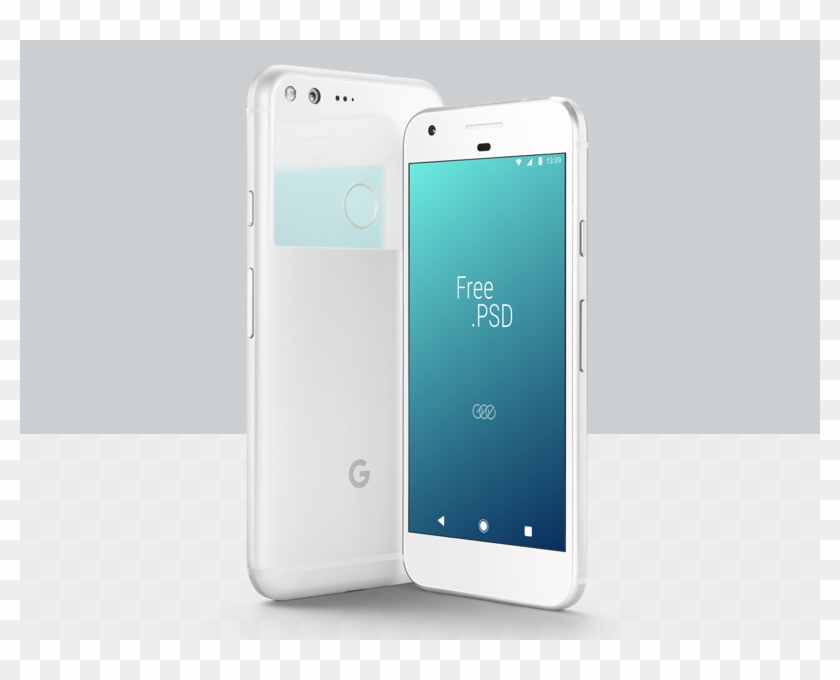 Free Google Pixel Psd Mockup - Android White Mockup Free Clipart