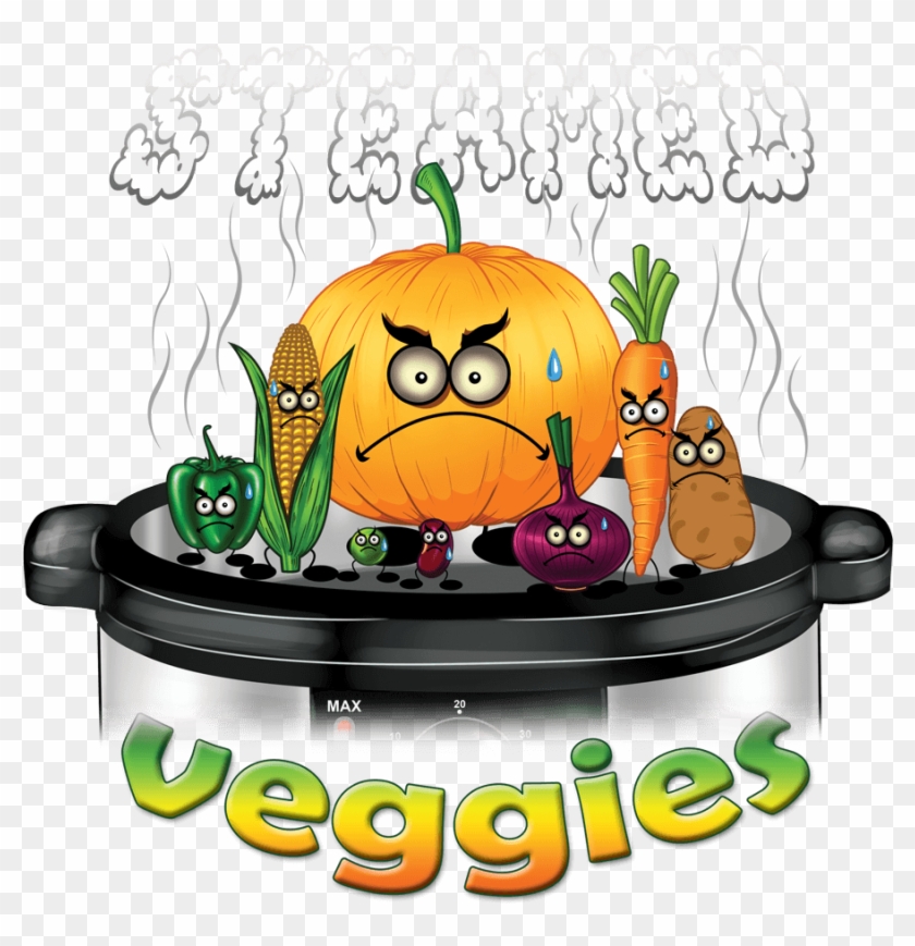 Dish Clipart Steamed Vegetable - Cartoon - Png Download #4676529