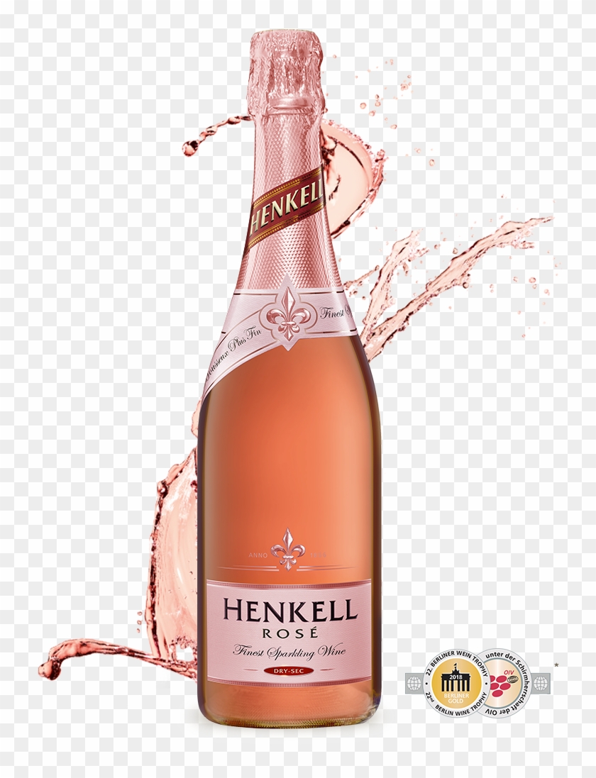 Henkell Rosé - Champagne Henkell Clipart #4677002