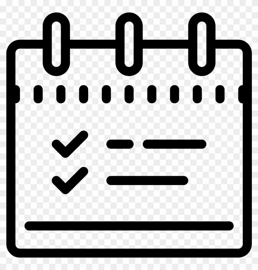 Planning Icon Png For Kids - Planner Icon Clipart