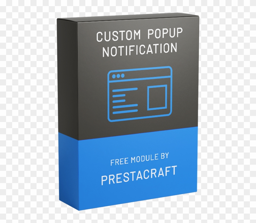 Custom Popup Notification - Box Clipart