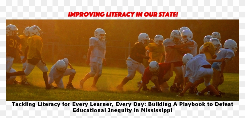 Improving Literacy In Our State - Sprint Football Clipart #4677261