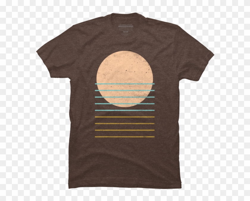80s Sunset - Z House Merch Clipart
