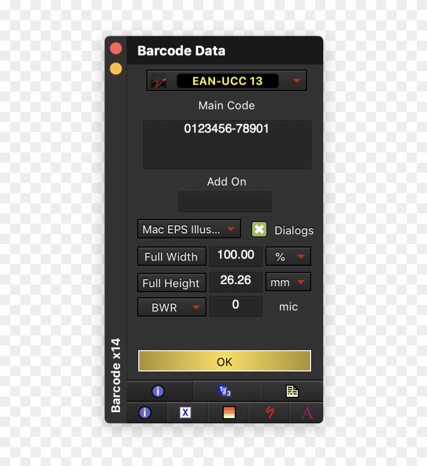 Mac Barcode Software - Mobile Phone Clipart