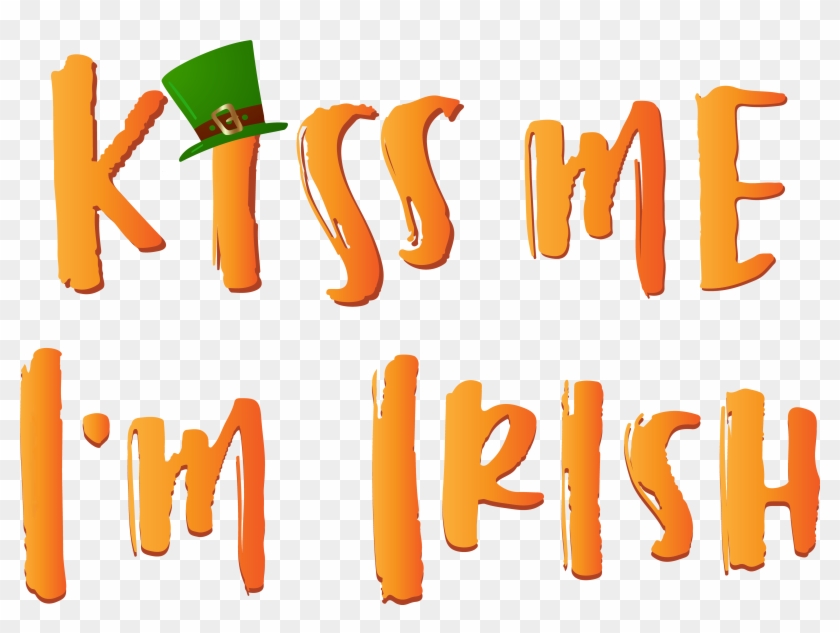 View Full Size - Kiss Me Irish Clipart - Png Download