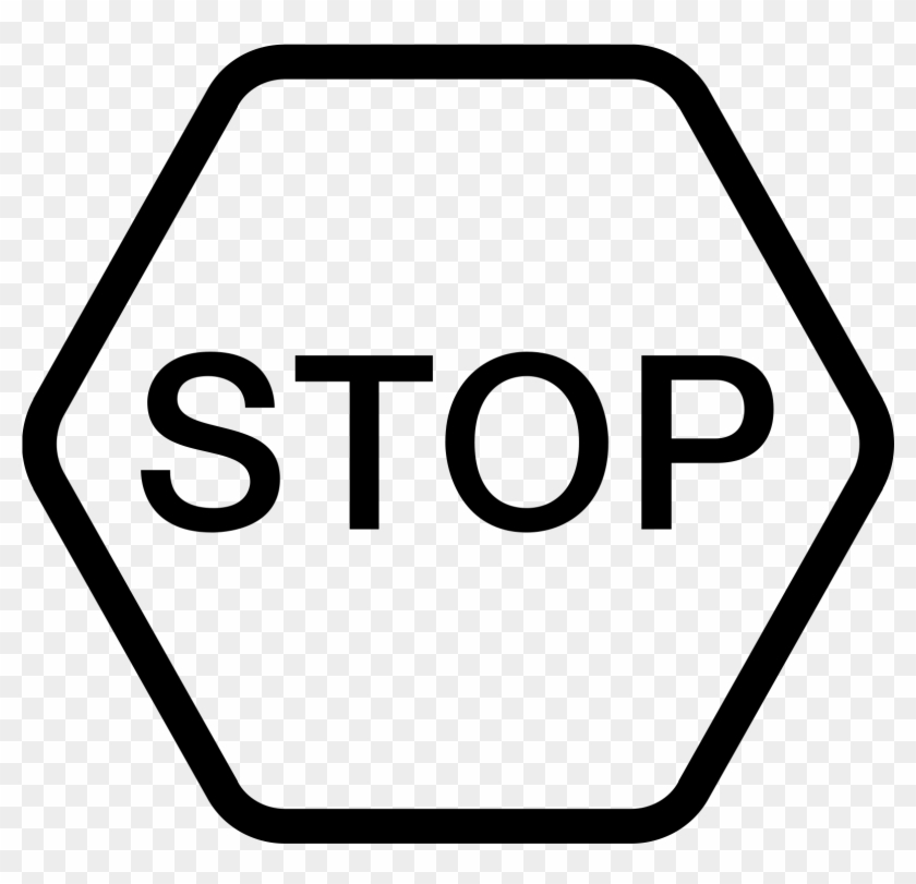 Stop Vector Señal - Sign Clipart