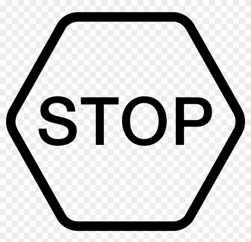 Stop Vector Señal - Sign Clipart #4678284