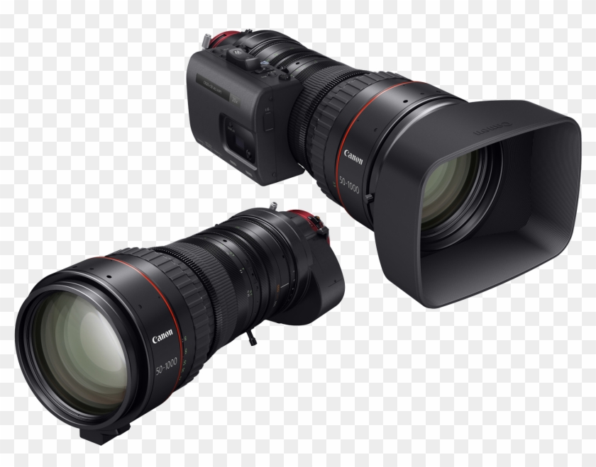 The Canon Cine Servo 50 1000mm T5 - Canon Video Lens Clipart