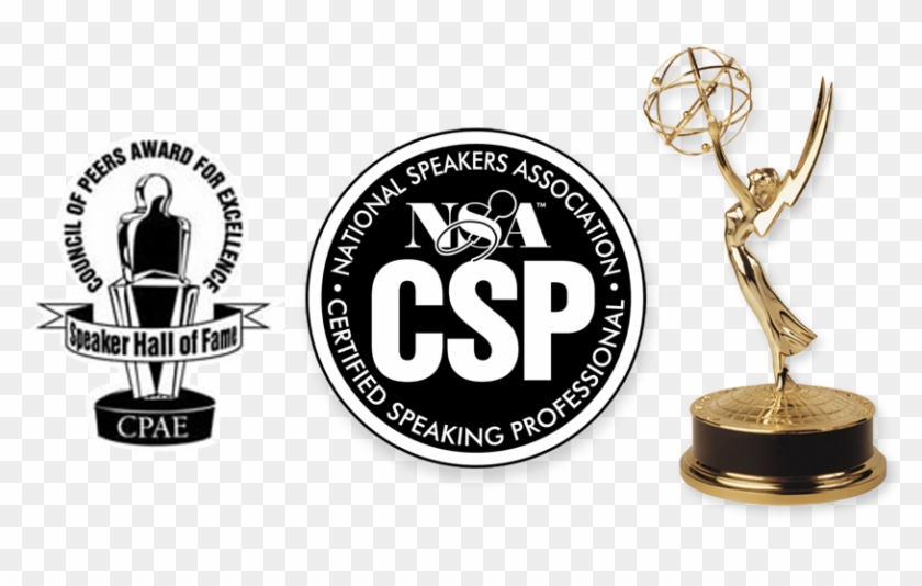 Csp Cpae Emmy Award Winner - Certified Speaking Professional Clipart #4678561