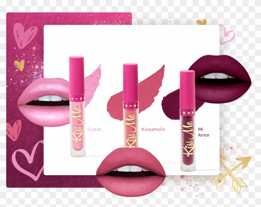 Liveglam February 2019 Kissme Shades - Lip Gloss Clipart #4678786