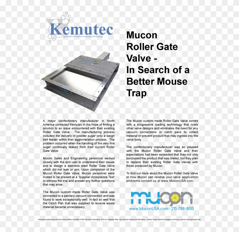 Mucon Usa Roller Gage Valve In Search Of A Better Mouse - Kemutec Clipart