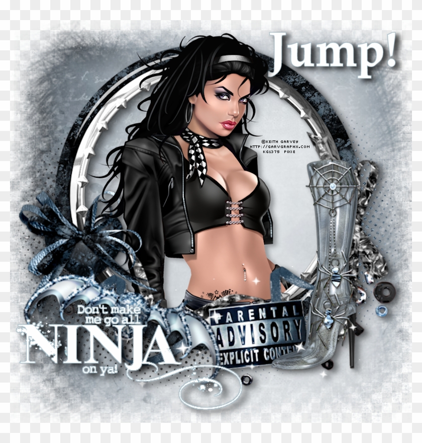 ~keith Garvey Biker~ - Album Cover Clipart