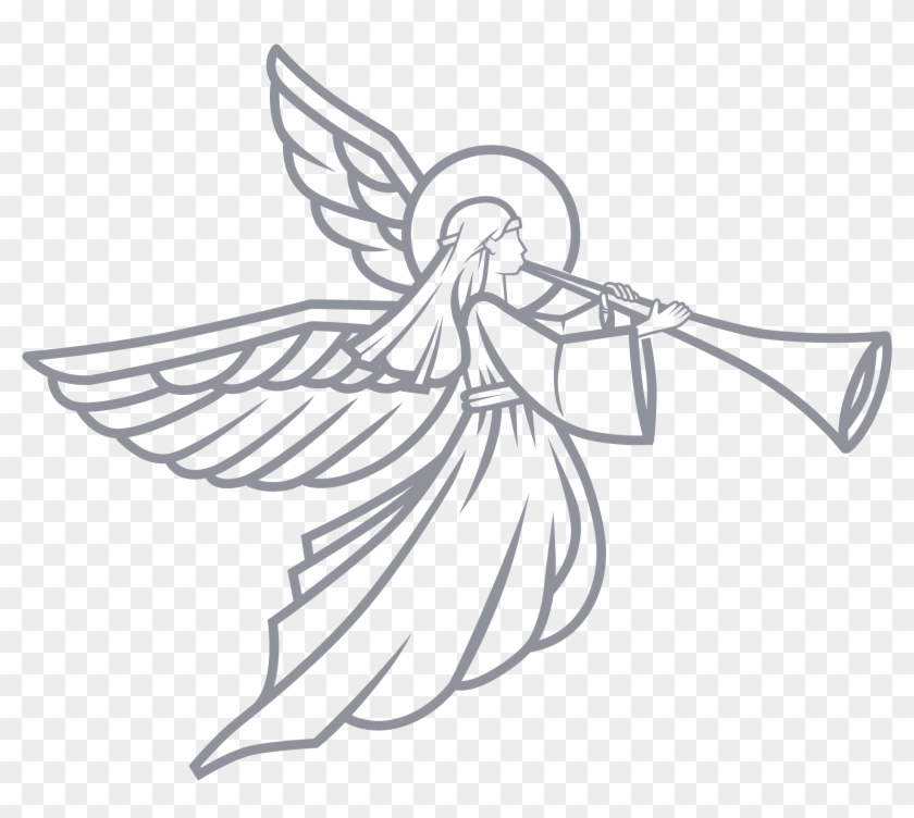 14159 The Angel Logo Designs Angel Icon - Angel God Vector Clipart #4679472