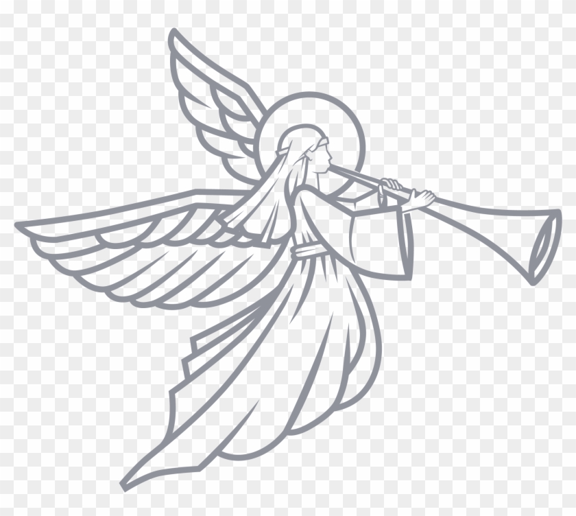 14159 The Angel Logo Designs Angel Icon - Angel God Vector Clipart