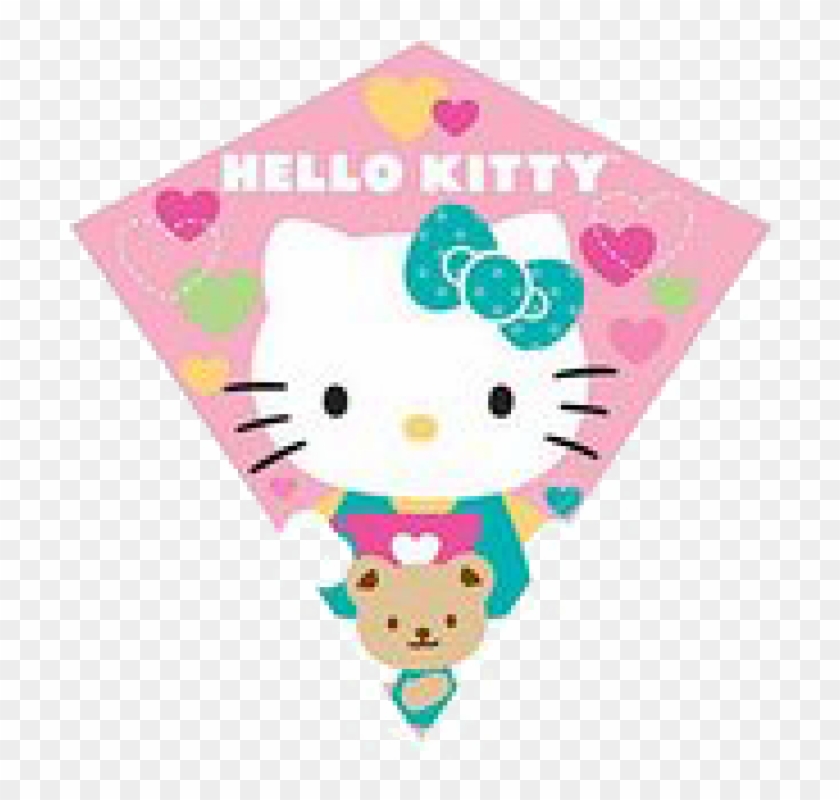 Hello Kitty Diamond Kite 23" - Happy Birthday Hello Kitty Clipart #4679478