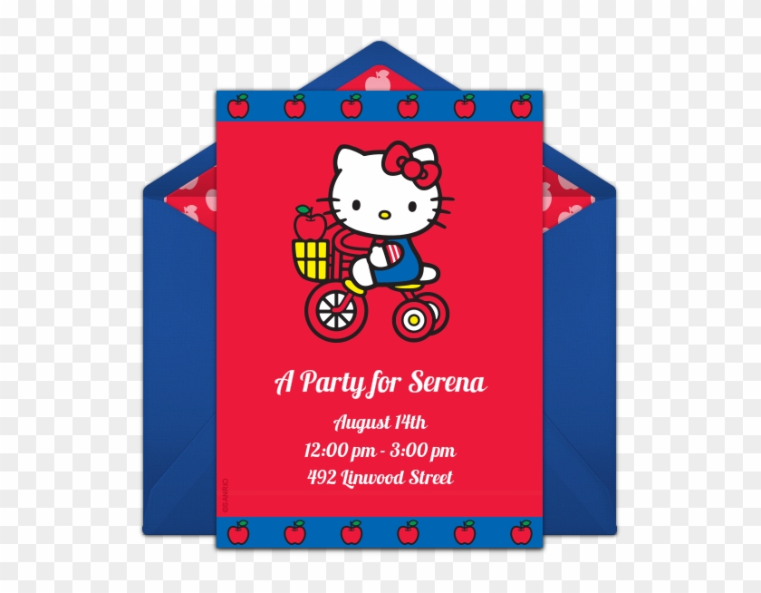 Hello Kitty Online Invitation - Hello Kitty Clipart