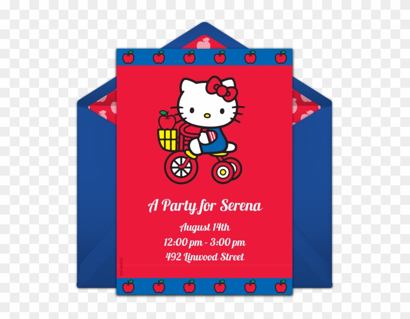 Hello Kitty Online Invitation - Hello Kitty Clipart #4679857