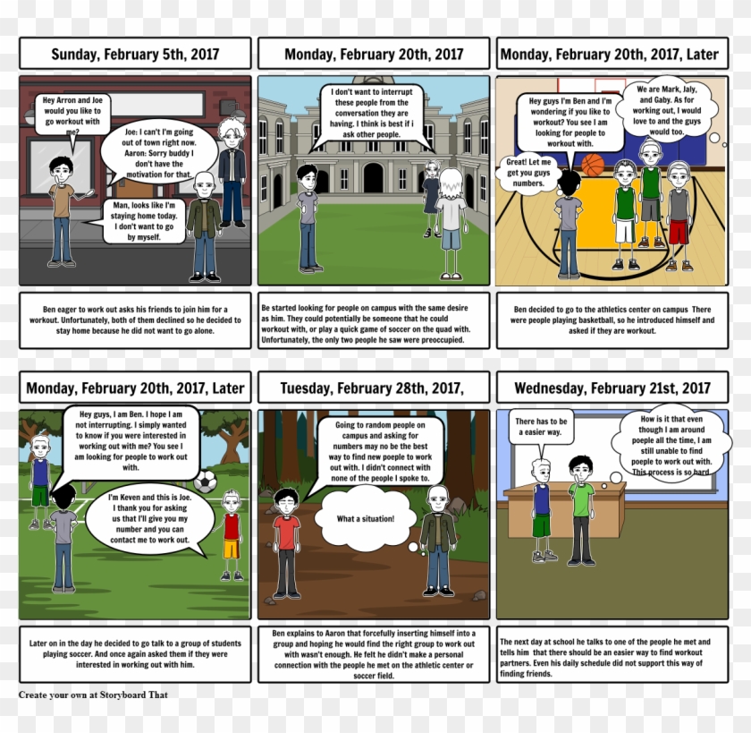 Ben's Storyboard - Cartoon Clipart