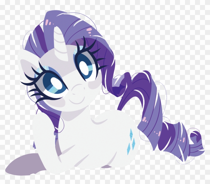 Free Download Rarity Pony Purple Cartoon Unicorn - 卡通 獨 角 獸 Clipart
