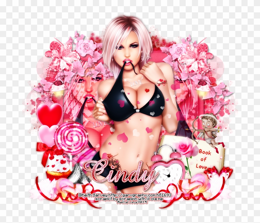 I Used The Art Of Keith Garvey In My Second Tag Which - 玫瑰 花 Clipart #4680378