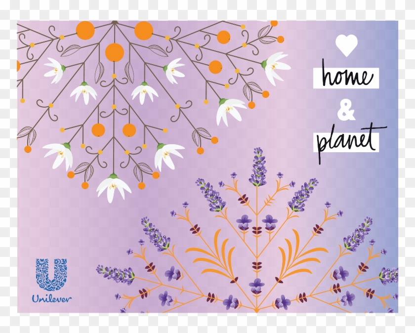 Love Home & Planet Promotes Their Wide Range Of Beautiful - Unilever Clipart #4680459