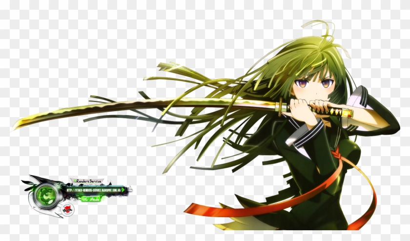 Black Bullet Tendou Kisara Meg - Kisara Tendo Render Clipart
