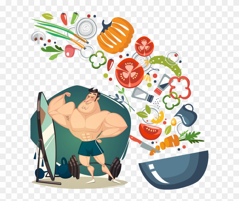 For People Who Have Only A Work Out Plan, The Fee Is - Cooking Food Background Vector Clipart #4680490