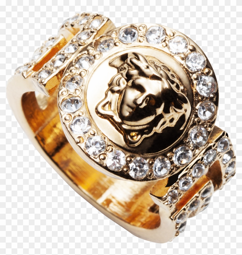 Icon Medusa Ring - Versace Icon Medusa Ring Clipart