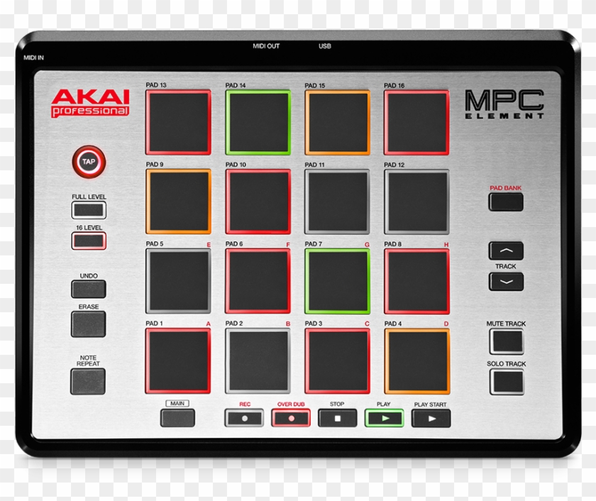 Akai Mpc Element Music Production Controller - Mpc Element Clipart #4680969