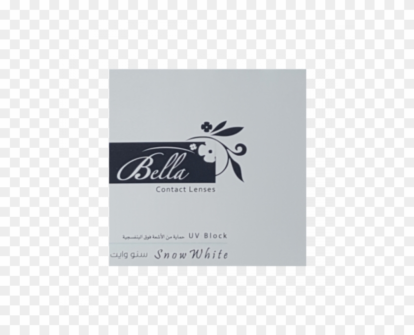 Bella Snow White - Bella Contact Lenses Box Clipart #4681219