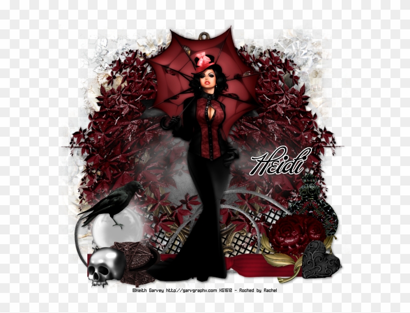 Kg Vintagegothic Heidi - Illustration Clipart