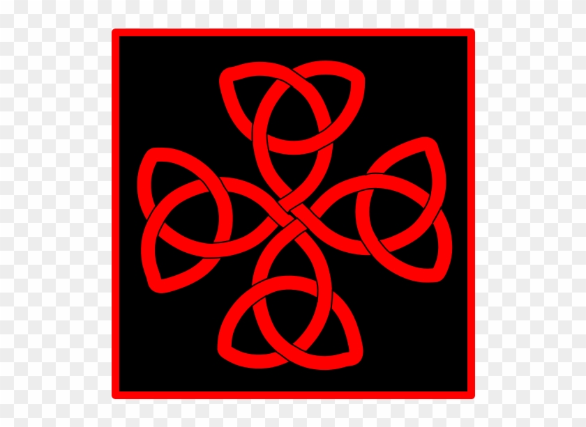 An Easy Celtic Design - Carmine Clipart