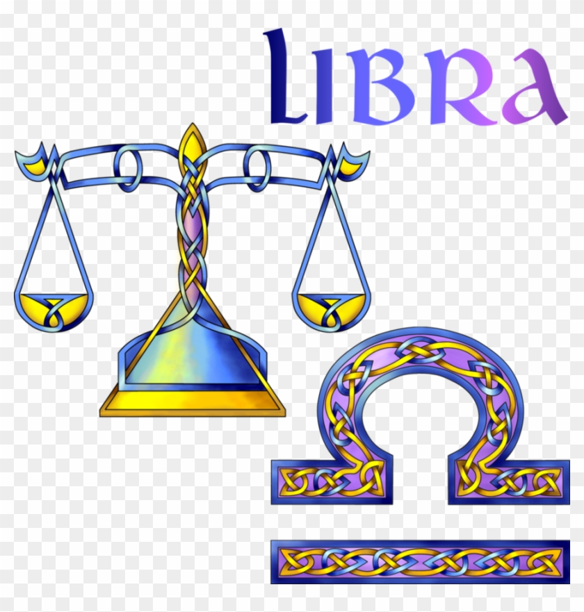 Libra Png - Celtic Knot Libra Clipart #4681391