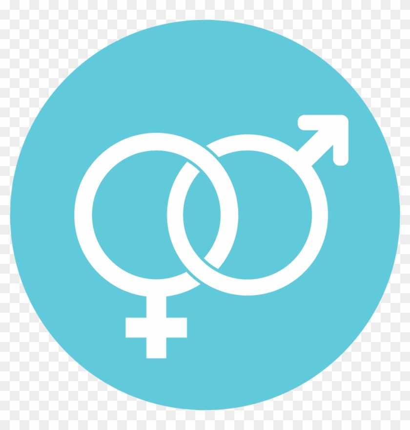 Hormone Balancing - Black And White Sex Symbols Clipart