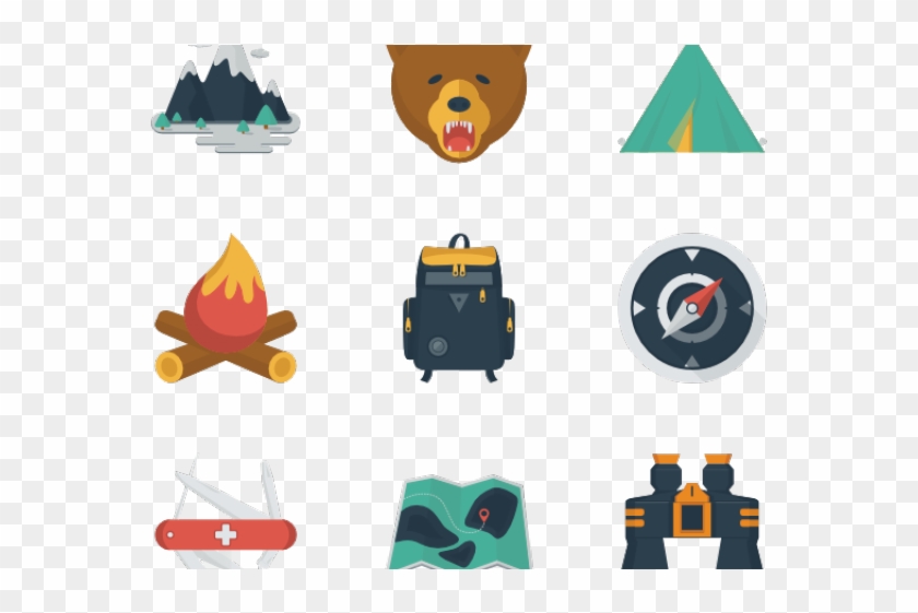 Camp Clipart Icon - Icon - Png Download #4682096