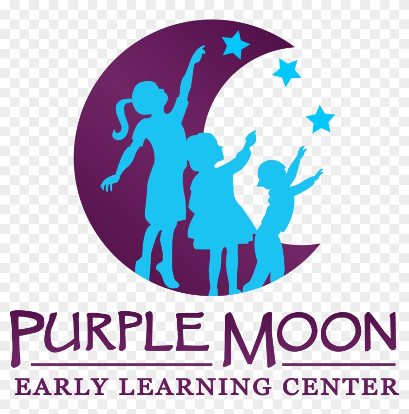 Purple Moon Early Learning Center , Png Download - Graphic Design Clipart #4682301