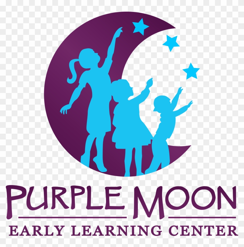 Purple Moon Early Learning Center , Png Download - Graphic Design Clipart