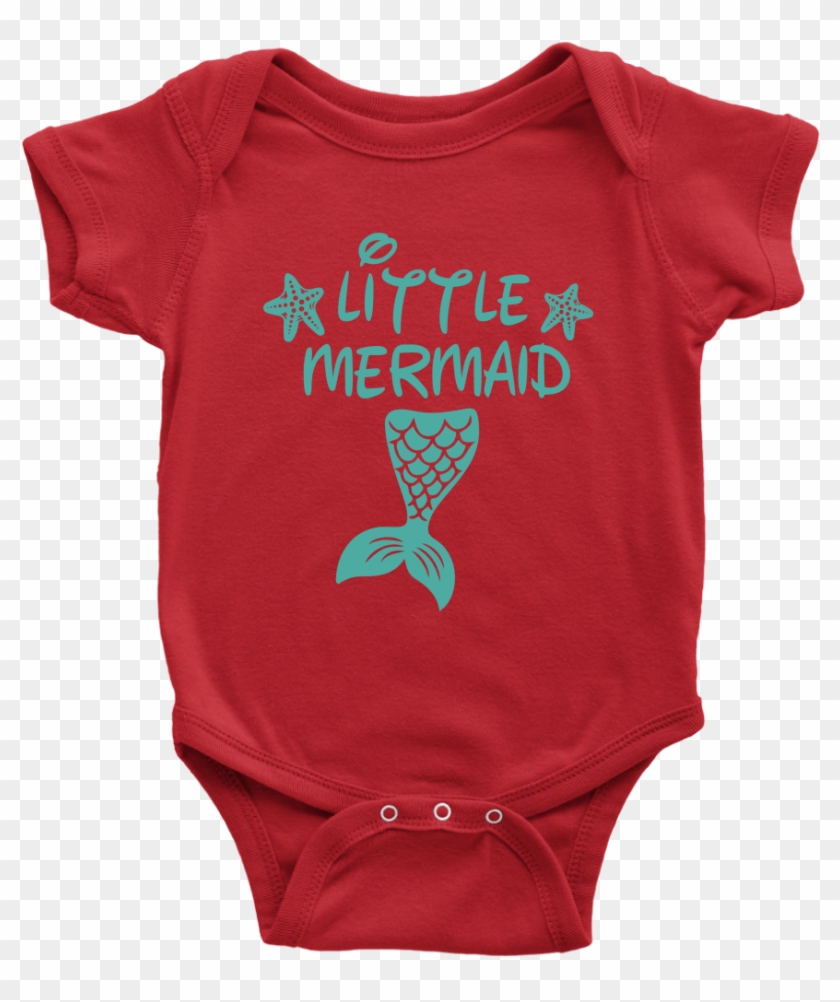 Baby Little Mermaid Png - Karl Marx Baby Clothes Clipart #4683072