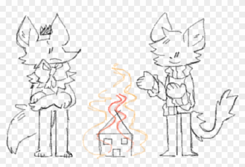 I Like To Burn The House - Cartoon Clipart