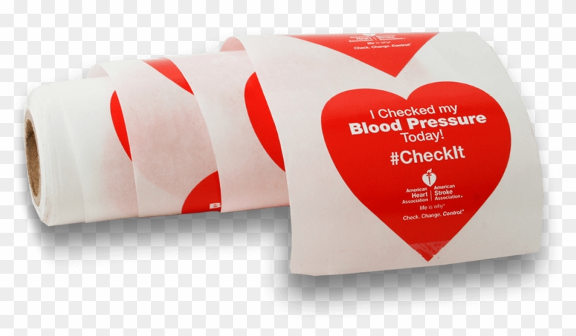 Blood Pressure Sticker - Heart Clipart