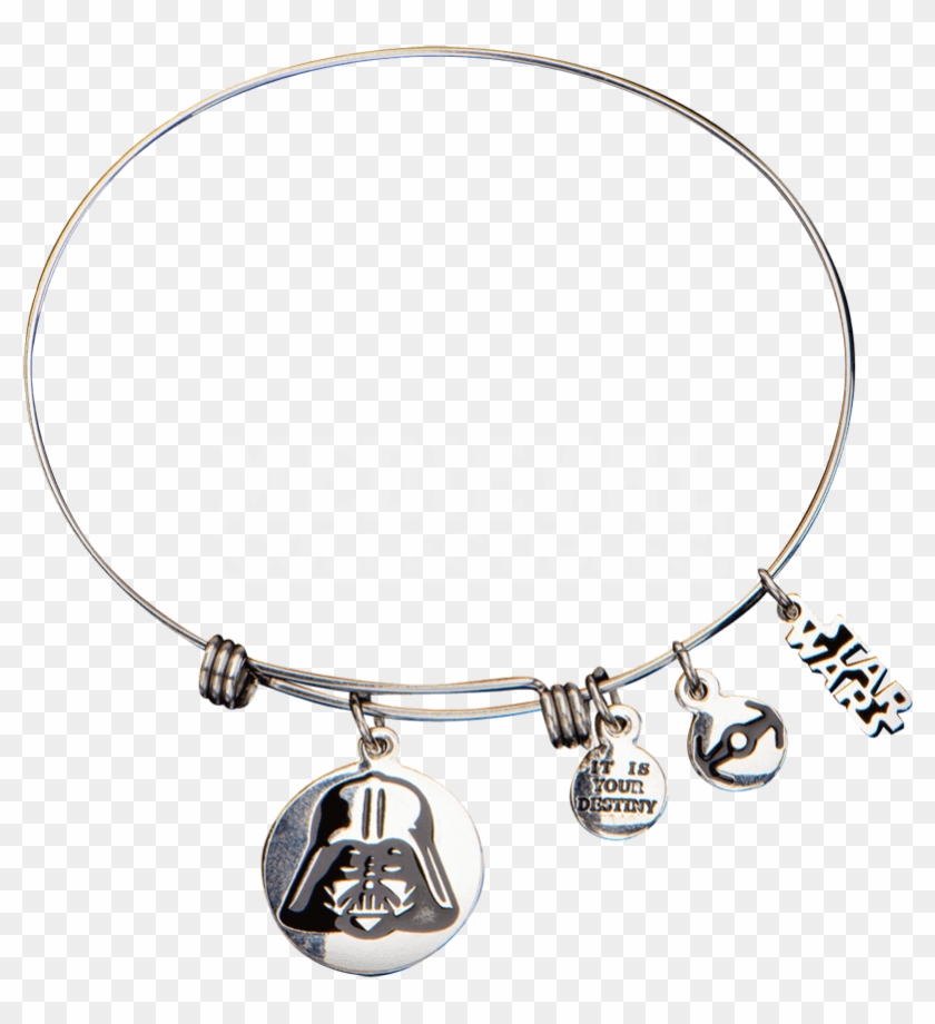 Star Wars Darth Vader Expandable Charm Bracelet - Bracelet Clipart #4683253