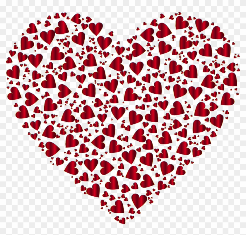 This Free Icons Png Design Of Chaotic Colorful Heart - Heart Images No Background Clipart